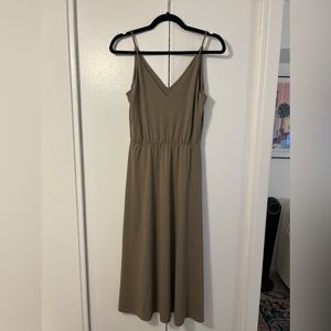 Brown Midi Dress